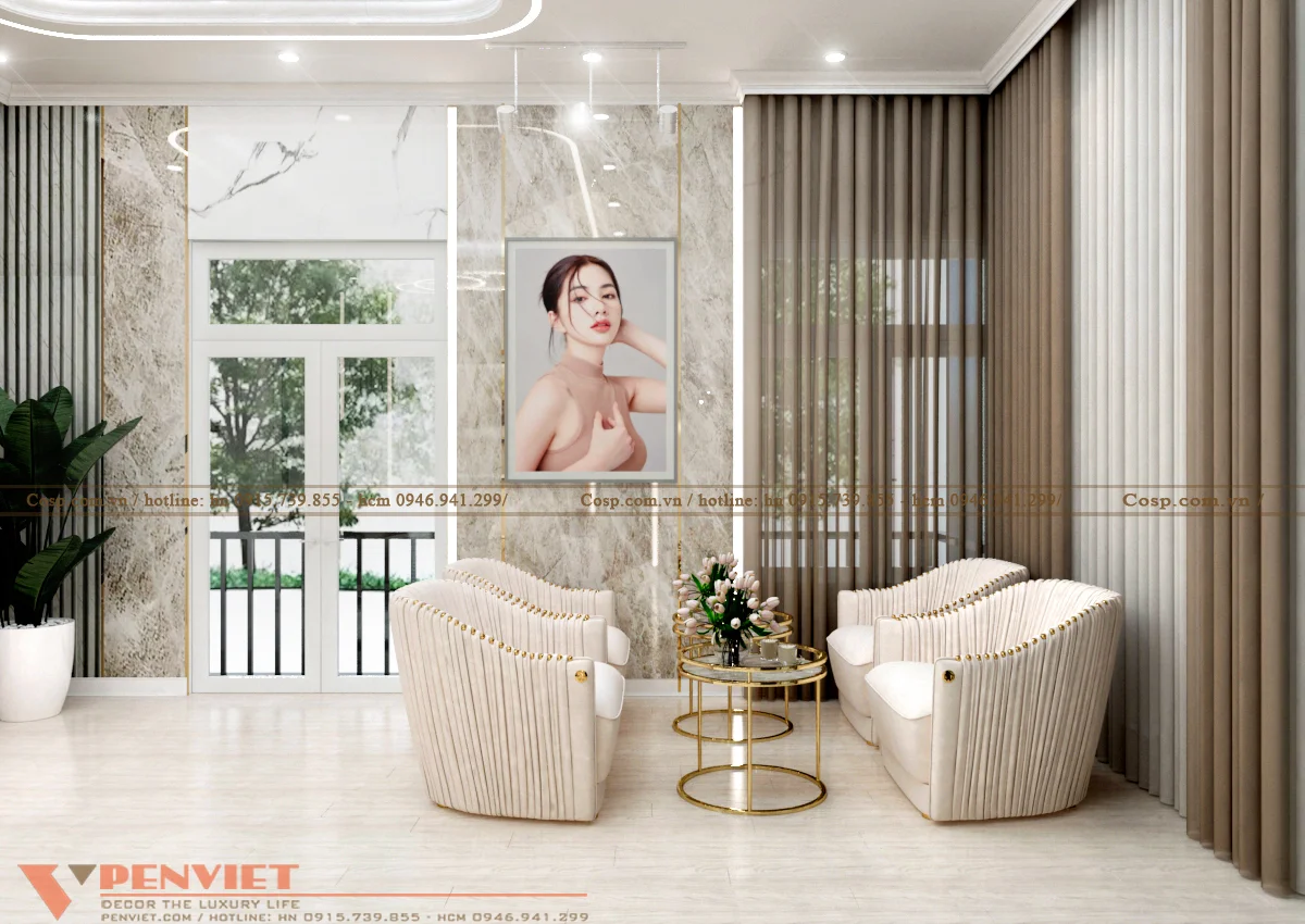 Cửa sổ kính tạo cảm giác không gian mở, thân thiện môi trường