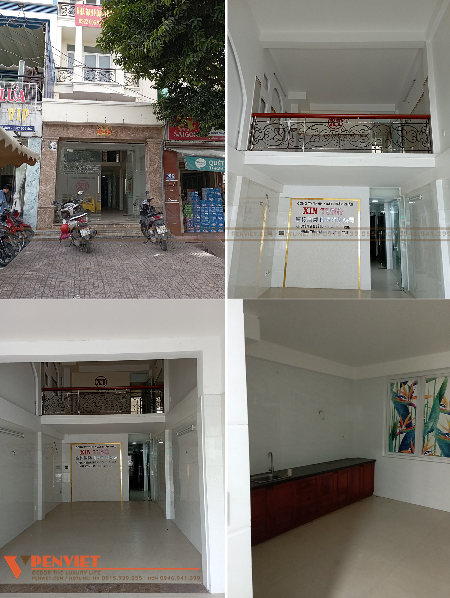 Hiện trạng mặt bằng trước khi PenViet tiến hành thiết kế