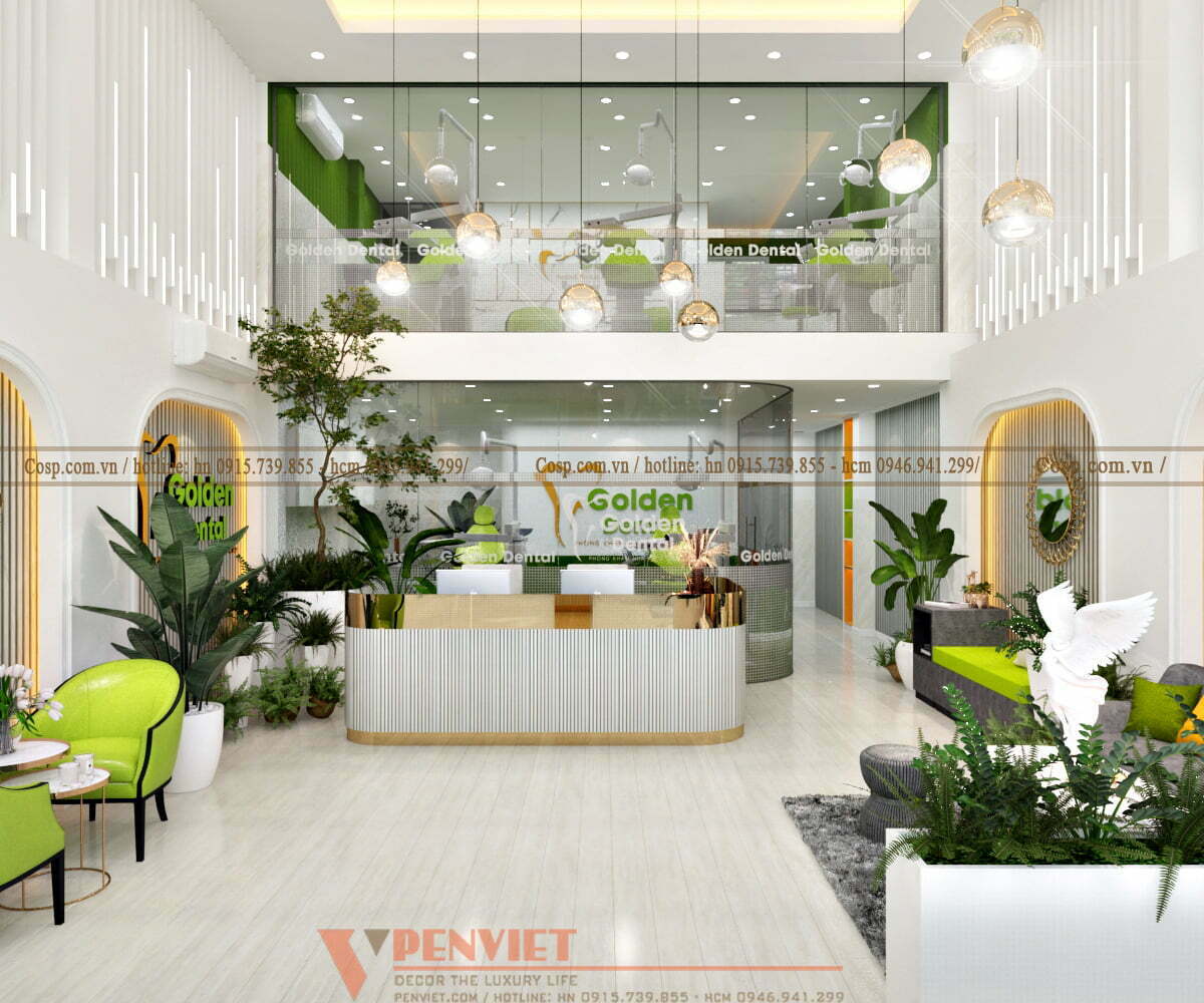 Phân chia khu vực phòng khám rất khoa học Phân chia khu vực phòng khám rất khoa học