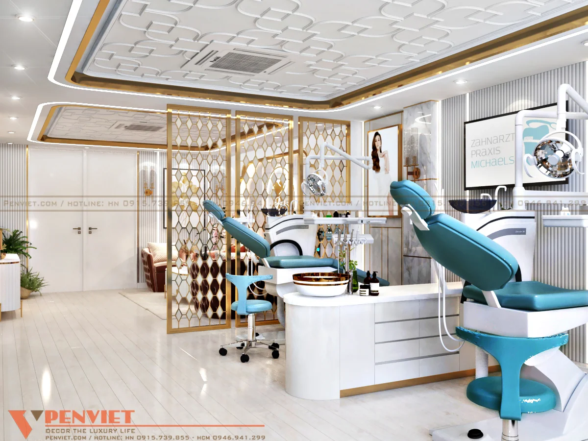 Chậu rửa thiết kế nổi thuận tiện cho bác sĩ khi trị liệu