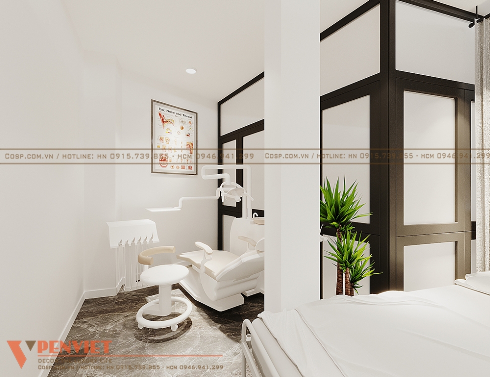 Kinh nghiệm khi thiết kế cải tạo nội thất của phòng khám bệnh