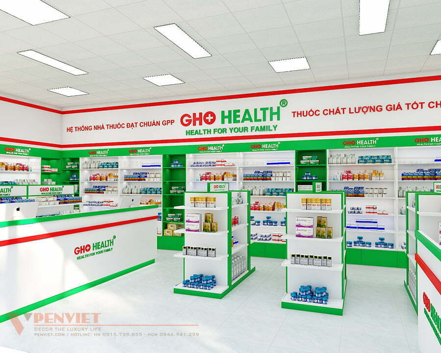 Giá kệ bố trí linh hoạt tạo lối đi thoải mái cho khách hàng