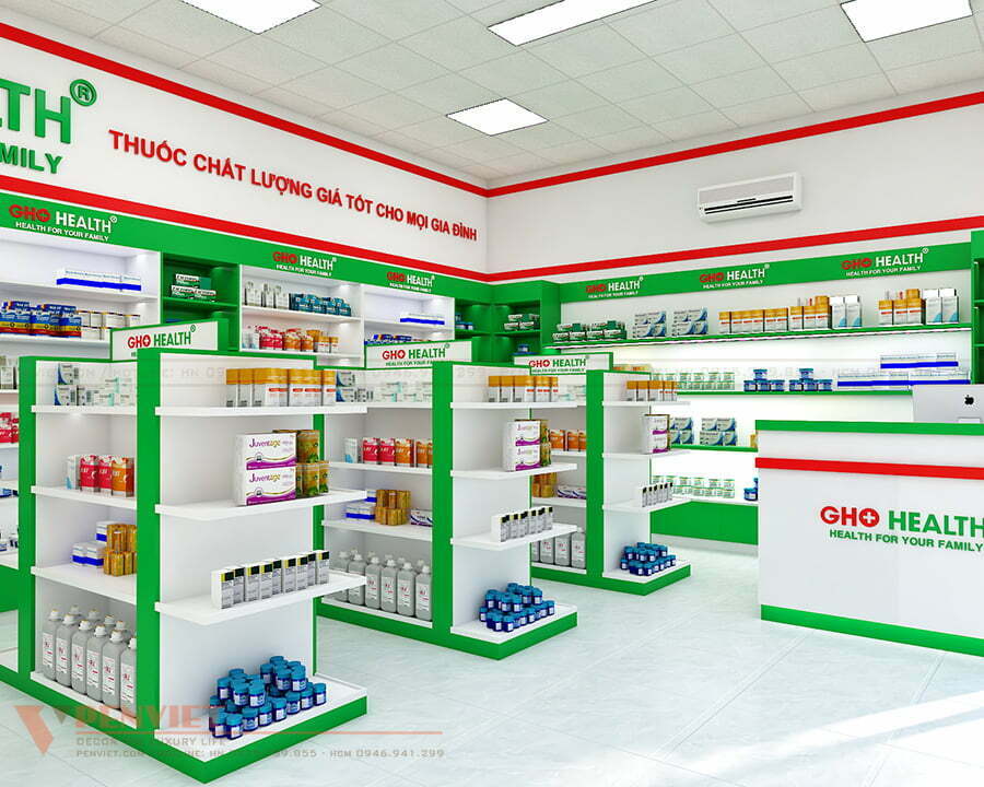 Sự phân bố khoa học các khu vực trưng bày sản phẩm