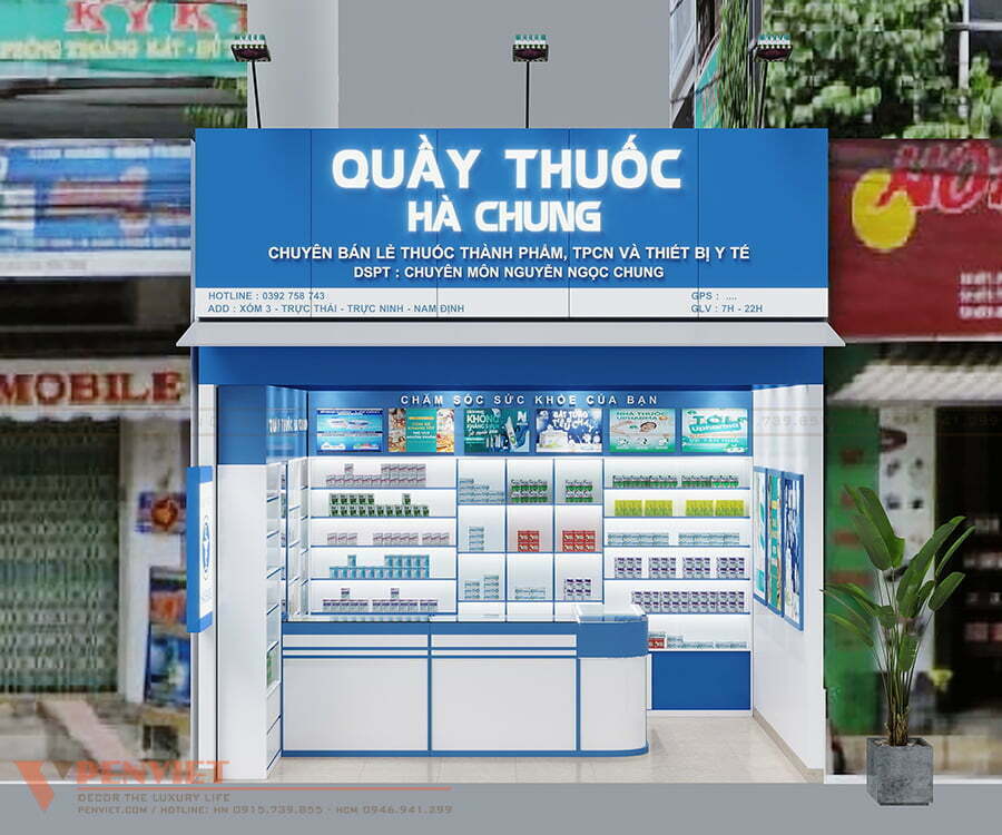 Bảng biển làm từ khung sắt sơn tĩnh điện chắc chắn