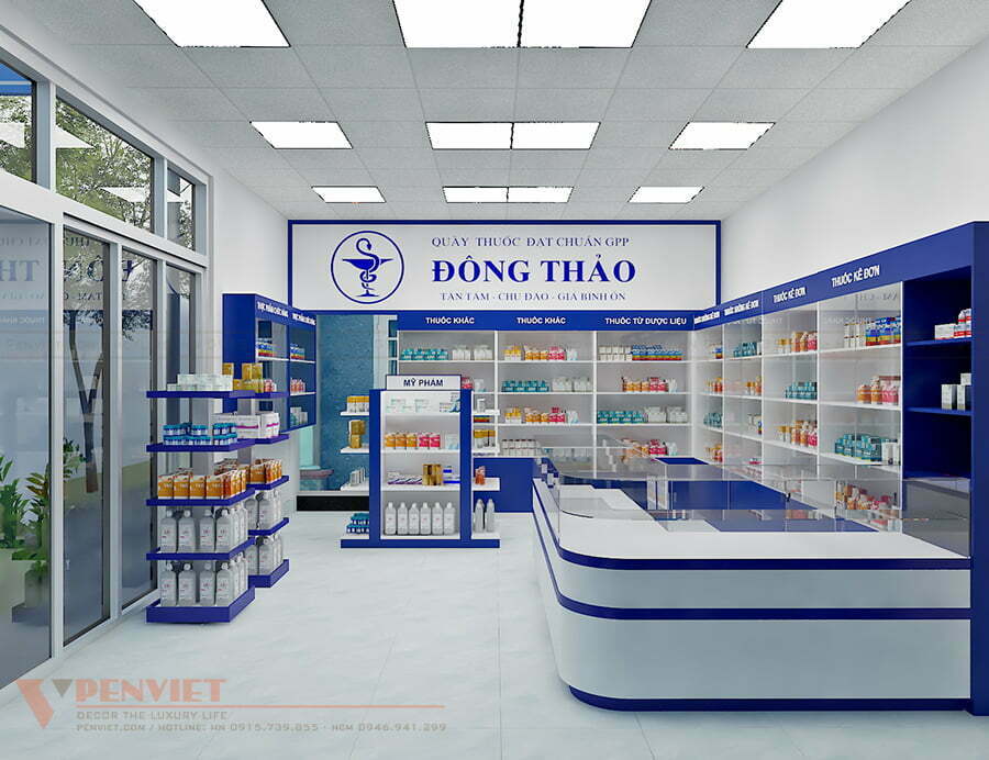 Các khu vực được sắp xếp khoa học, tinh tế